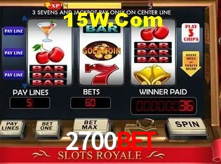 Provedores de Jogos 2700Bet